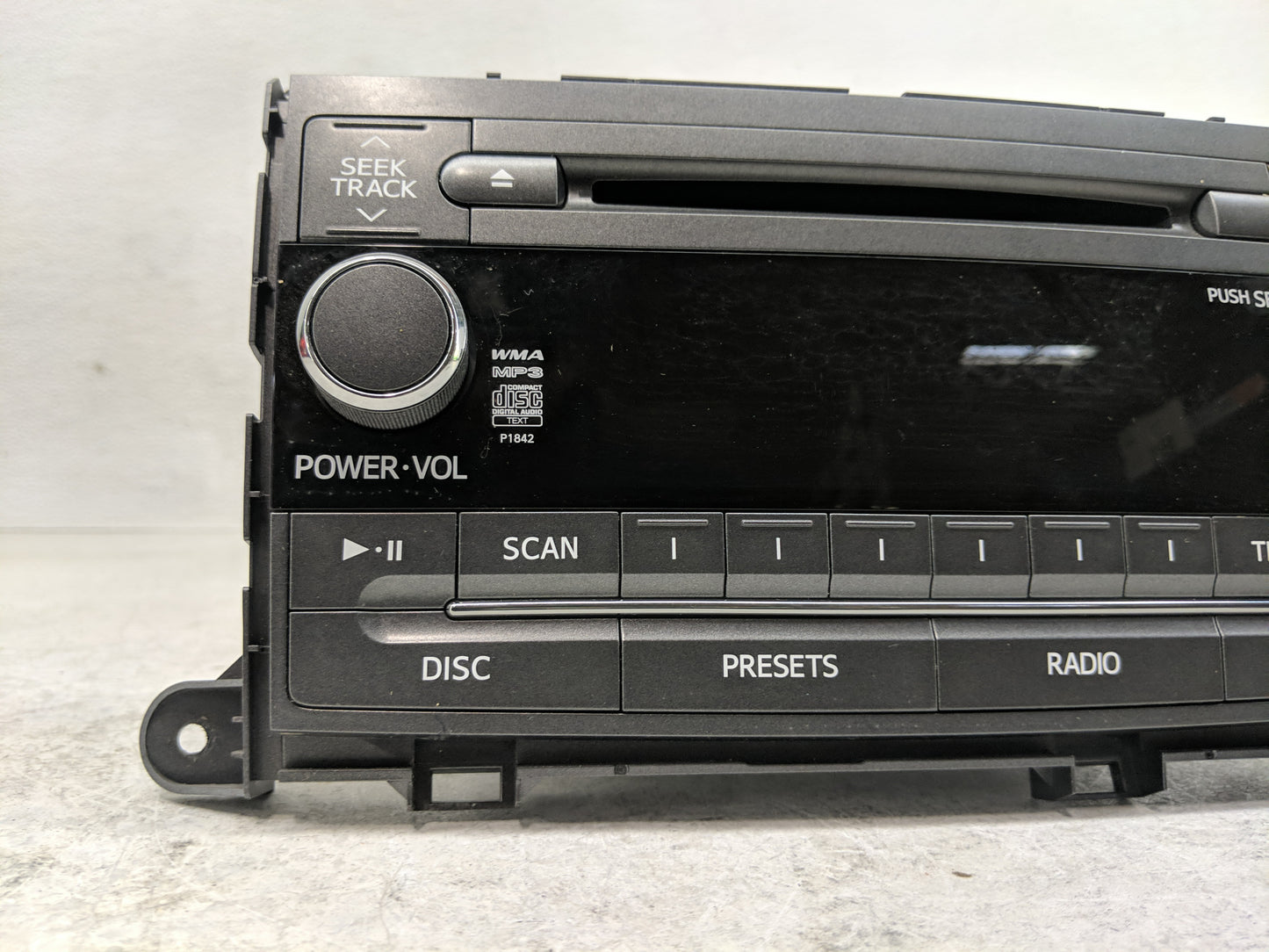 2011-2014 Toyota Sienna Radio AM FM Cd Player Receiver Replacement P/N:86120-08270 Fits Fits 2011 2012 2013 2014 OEM Used Au