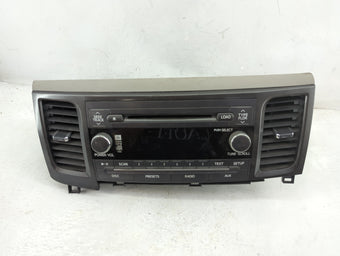 compare product 2011-2014 Toyota Sienna Radio AM FM Cd Player Receiver Replacement P/N:86120-08240 Fits Fits 2011 2012 2013 2014 OEM Used Auto Parts