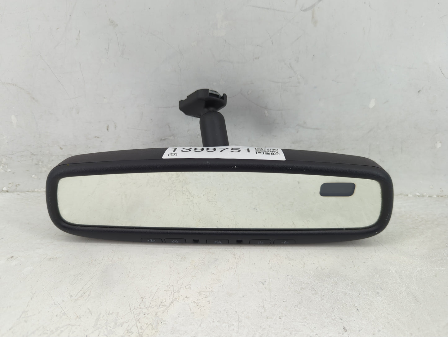 2011-2014 Toyota Sienna Interior Rear View Mirror Replacement OEM P/N:E11026378 Fits Fits 2011 2012 2013 2014 OEM Used Auto 