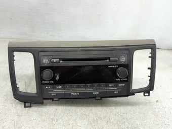 compare product 2011-2014 Toyota Sienna Radio AM FM Cd Player Receiver Replacement P/N:86120-08270 Fits Fits 2011 2012 2013 2014 OEM Used Auto Parts