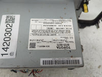 2011-2014 Toyota Sienna Radio AM FM Cd Player Receiver Replacement P/N:86120-08270 Fits Fits 2011 2012 2013 2014 OEM Used Au