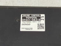 2011 Toyota Sienna PCM Engine Control Computer ECU ECM PCU OEM P/N:89661-08310 TN275300-9971 Fits OEM Used Auto Parts - Oemu