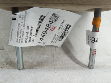 2011-2020 Toyota Sienna Headrest Head Rest Front Driver Seat