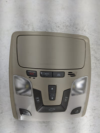 2011-2014 Toyota Sienna Overhead Console W/rear Climate Control Tan - Oemusedautoparts1.com