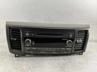 compare product 2011-2014 Toyota Sienna Radio AM FM Cd Player Receiver Replacement P/N:86120-08270 DEH-M8497ZT Fits Fits 2011 2012 2013 2014 OEM Used Auto Parts