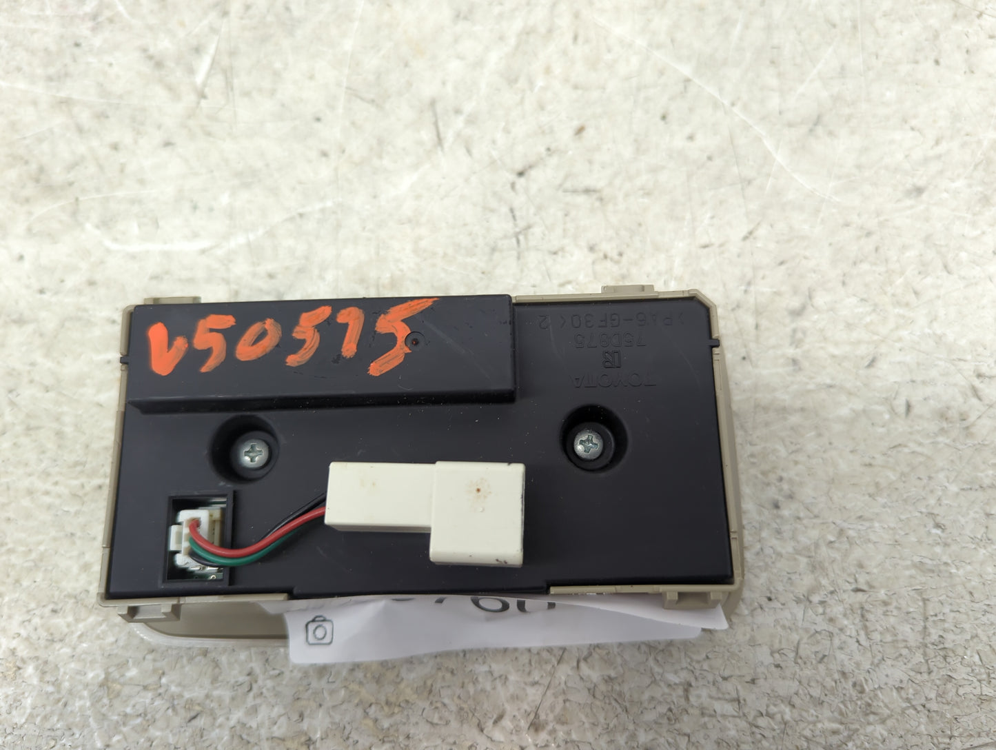 2011-2014 Toyota Sienna Climate Control Module Temperature AC/Heater Replacement P/N:75C875 PA6-GF30 Fits Fits 2011 2012 201