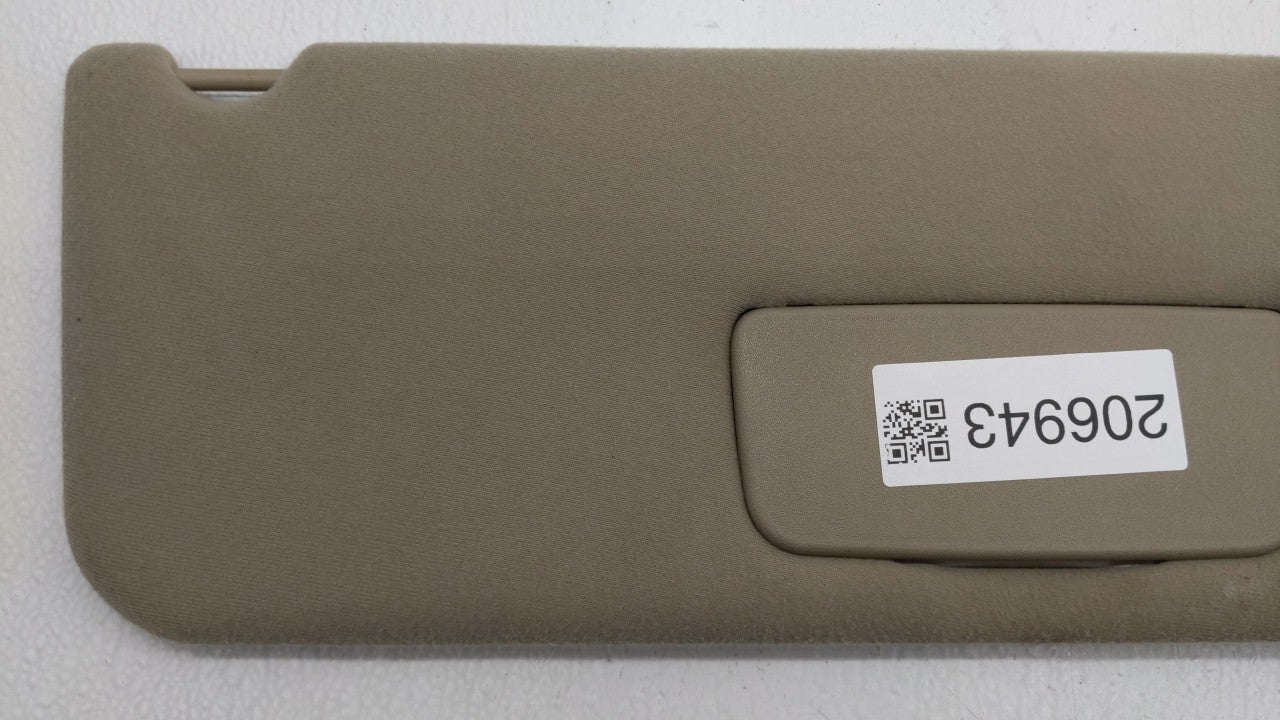 2011-2014 Toyota Sienna Sun Visor Shade Replacement Passenger Right Mirror Fits Fits 2011 2012 2013 2014 OEM Used Auto Parts