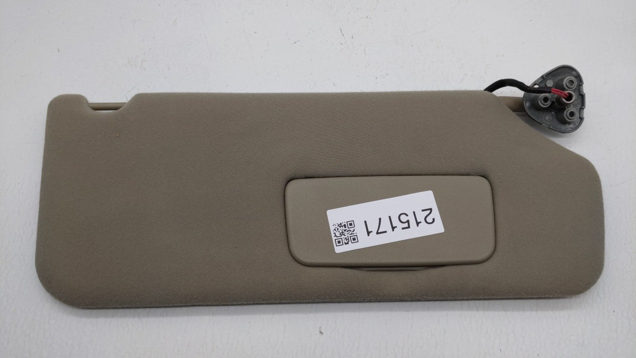 2011-2014 Toyota Sienna Sun Visor Shade Replacement Passenger Right Mirror Fits Fits 2011 2012 2013 2014 OEM Used Auto Parts