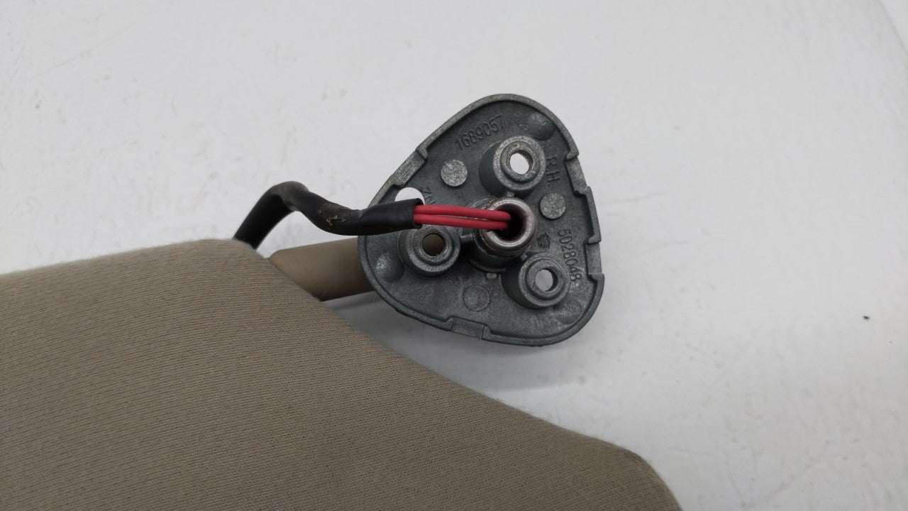 2011-2014 Toyota Sienna Sun Visor Shade Replacement Passenger Right Mirror Fits Fits 2011 2012 2013 2014 OEM Used Auto Parts