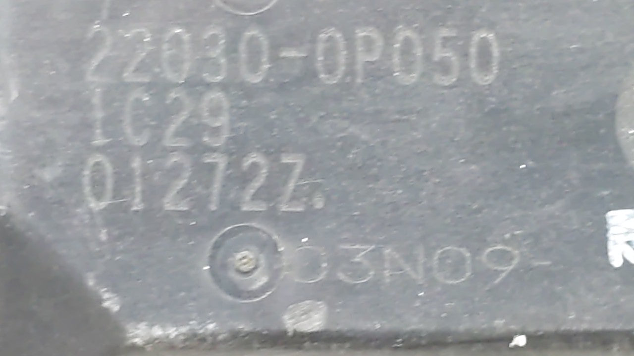 2007-2016 Toyota Sienna Throttle Body P/N:22030-0P050 22030-31030 Fits OEM Used Auto Parts - Oemusedautoparts1.com