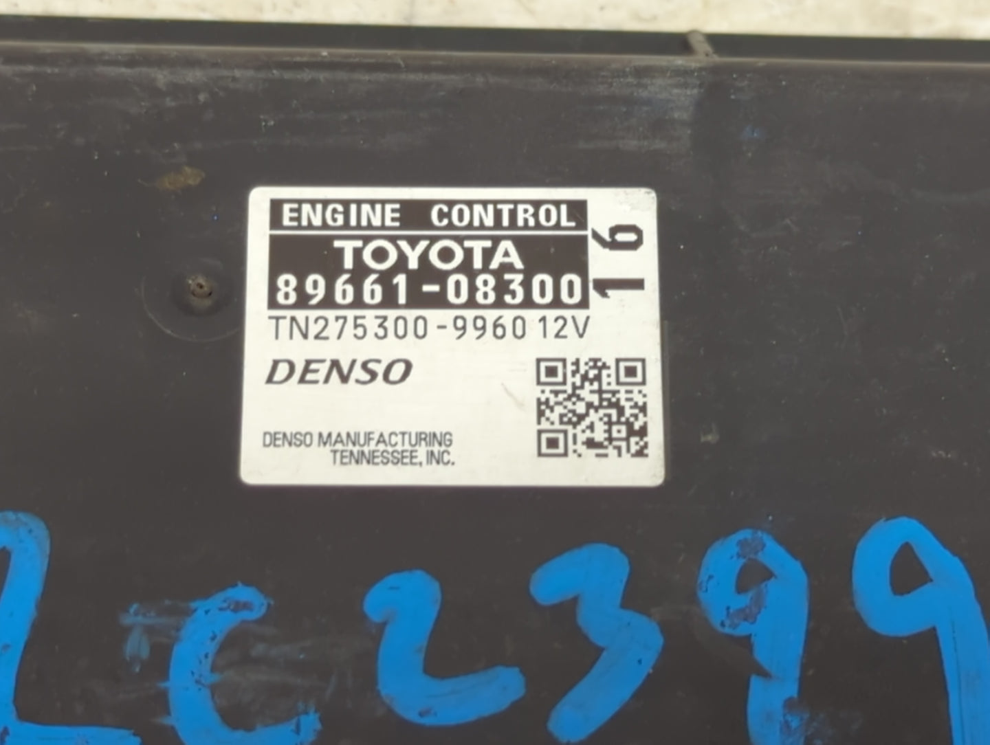 2011 Toyota Sienna PCM Engine Control Computer ECU ECM PCU OEM P/N:89661-08300 Fits OEM Used Auto Parts - Oemusedautoparts1.