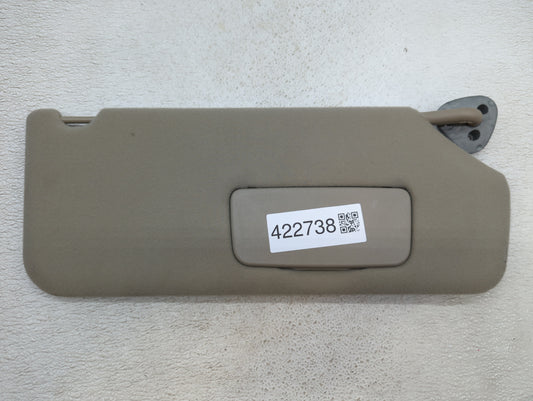2011-2014 Toyota Sienna Sun Visor Shade Replacement Passenger Right Mirror Fits Fits 2011 2012 2013 2014 OEM Used Auto Parts