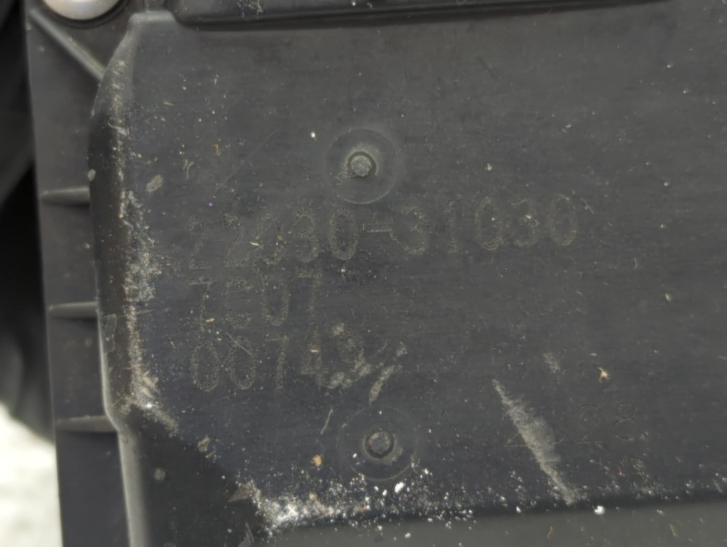 2007-2016 Toyota Sienna Throttle Body P/N:22030-31030 Fits OEM Used Auto Parts - Oemusedautoparts1.com