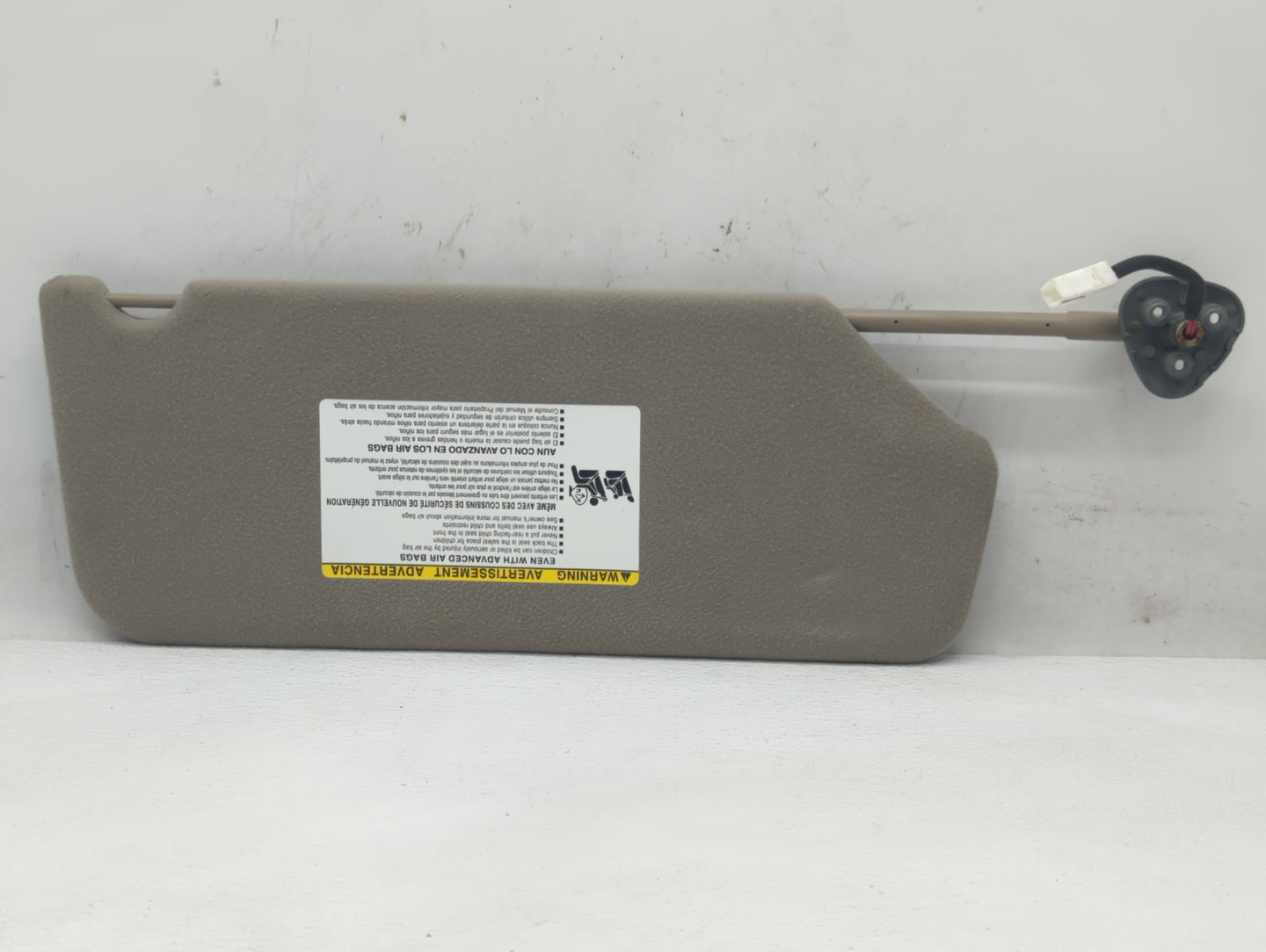 2011-2014 Toyota Sienna Sun Visor Shade Replacement Driver Left Mirror Fits Fits 2011 2012 2013 2014 OEM Used Auto Parts - O