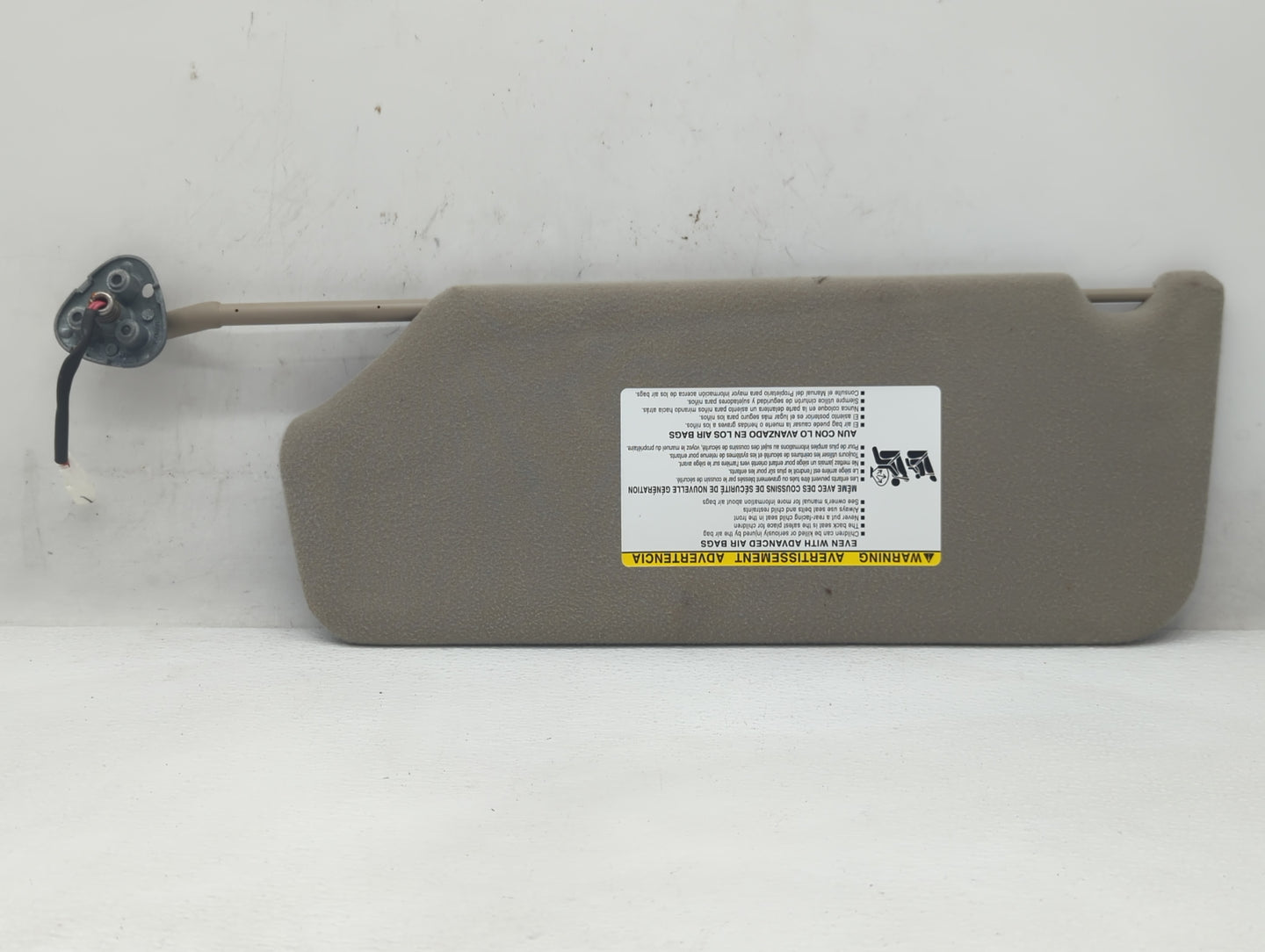 2011-2014 Toyota Sienna Sun Visor Shade Replacement Passenger Right Mirror Fits Fits 2011 2012 2013 2014 OEM Used Auto Parts