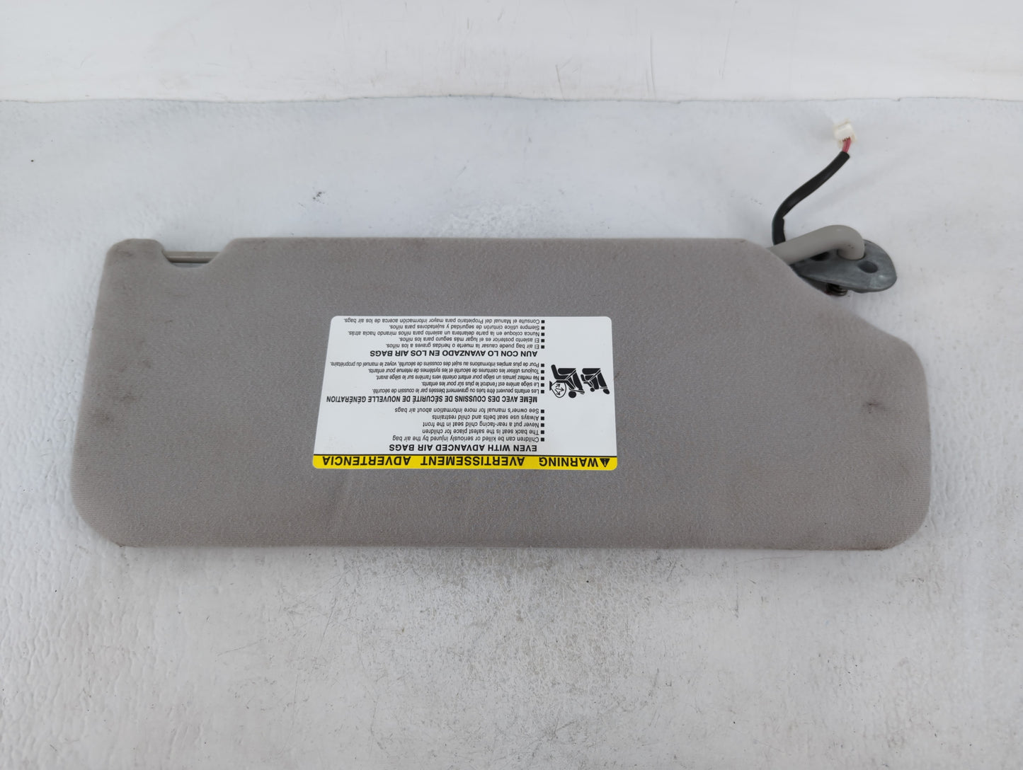 2011-2014 Toyota Sienna Sun Visor Shade Replacement Driver Left Mirror Fits Fits 2011 2012 2013 2014 OEM Used Auto Parts - O