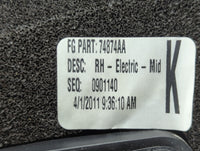 2011-2014 Toyota Sienna Passenger Side View Mirror - Right Door Mirror OEM Used - Oemusedautoparts1.com