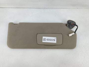 2011-2014 Toyota Sienna Sun Visor Shade Replacement Passenger Right Mirror Fits Fits 2011 2012 2013 2014 OEM Used Auto Parts