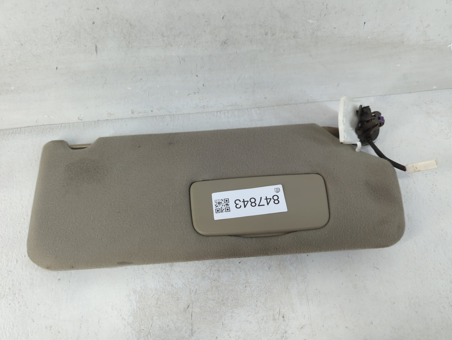 2011-2014 Toyota Sienna Sun Visor Shade Replacement Passenger Right Mirror Fits Fits 2011 2012 2013 2014 OEM Used Auto Parts