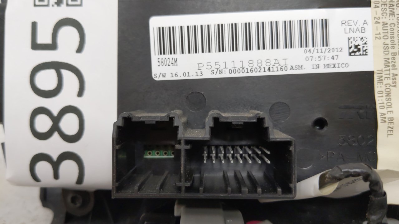 2011 Toyota Sienna Climate Control Module Temperature AC/Heater Replacement P/N:P55111888AI Fits Fits 2012 2013 2014 OEM Use