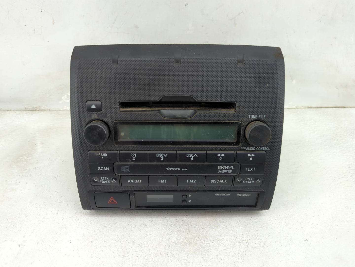 2008-2011 Toyota Tacoma Radio AM FM Cd Player Receiver Replacement P/N:86120-04151-A 28222287 Fits Fits 2008 2009 2010 2011 