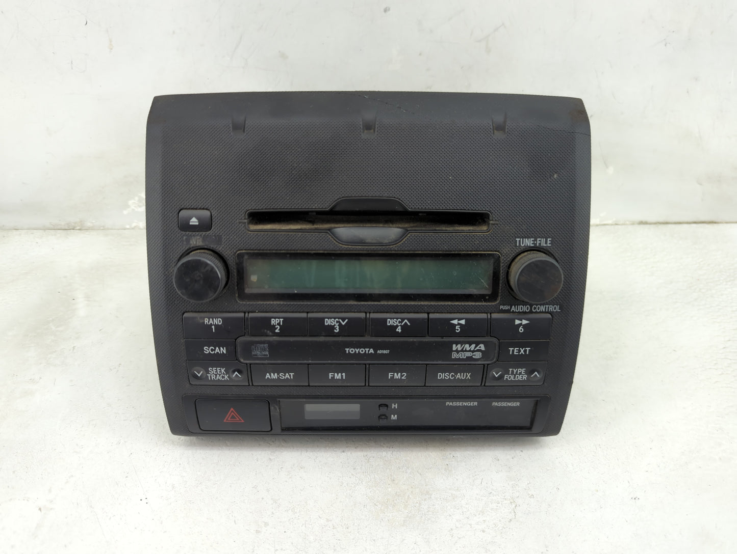 2008-2011 Toyota Tacoma Radio AM FM Cd Player Receiver Replacement P/N:86120-04151-A 28222287 Fits Fits 2008 2009 2010 2011 