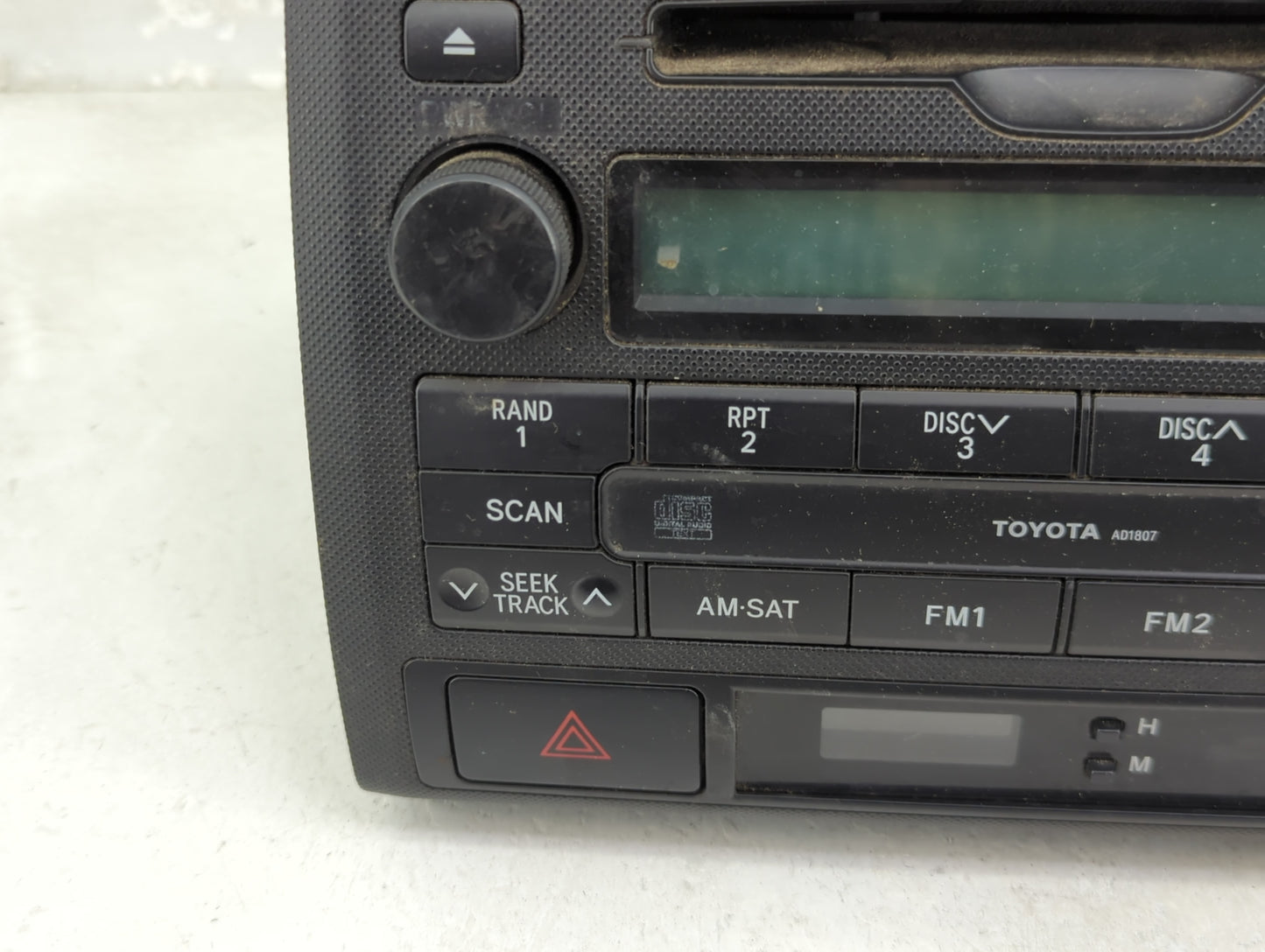 2008-2011 Toyota Tacoma Radio AM FM Cd Player Receiver Replacement P/N:86120-04151-A 28222287 Fits Fits 2008 2009 2010 2011 