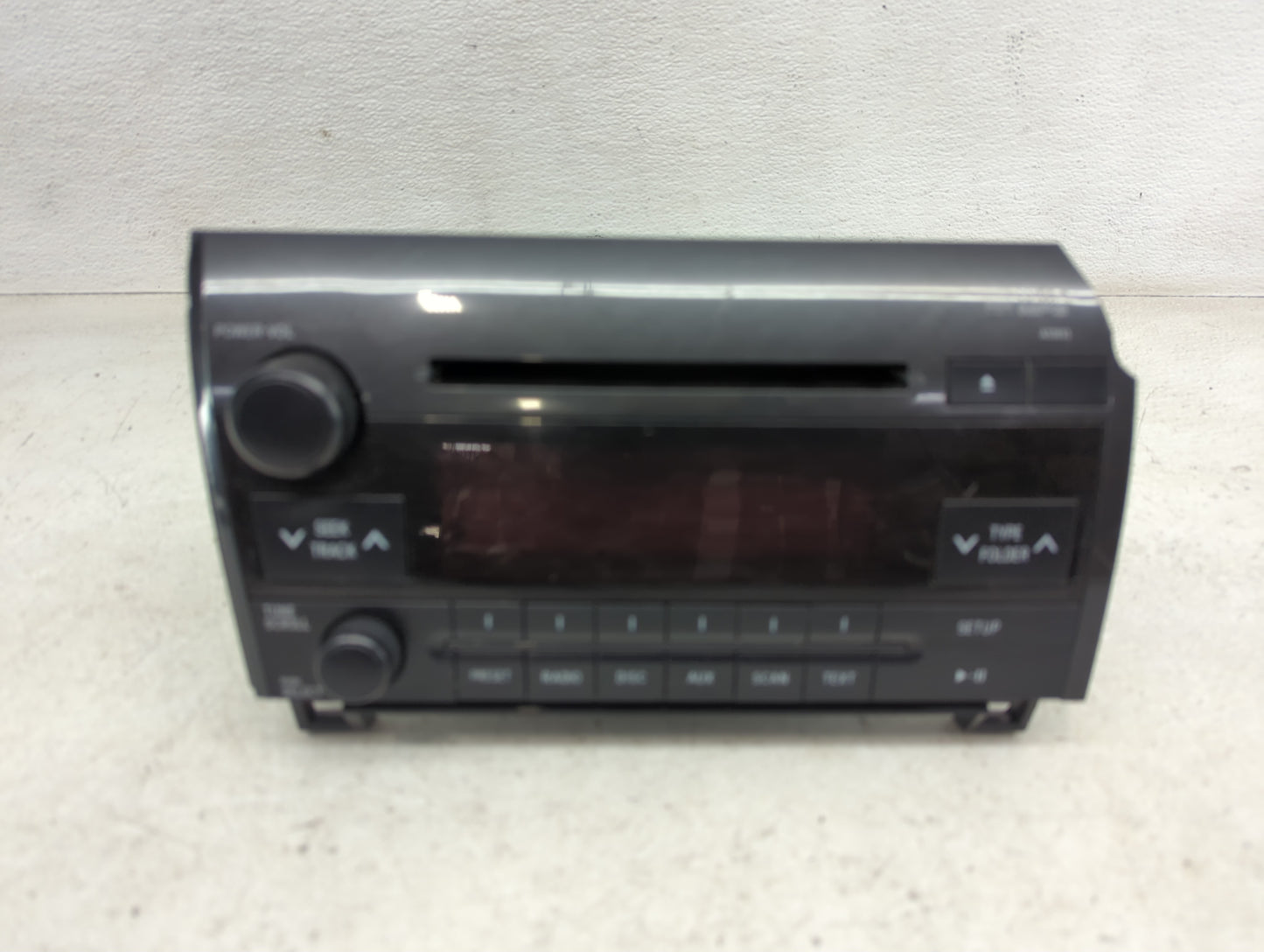 2010-2013 Toyota Tundra Radio AM FM Cd Player Receiver Replacement P/N:86120-0C290 Fits Fits 2010 2011 2012 2013 OEM Used Au