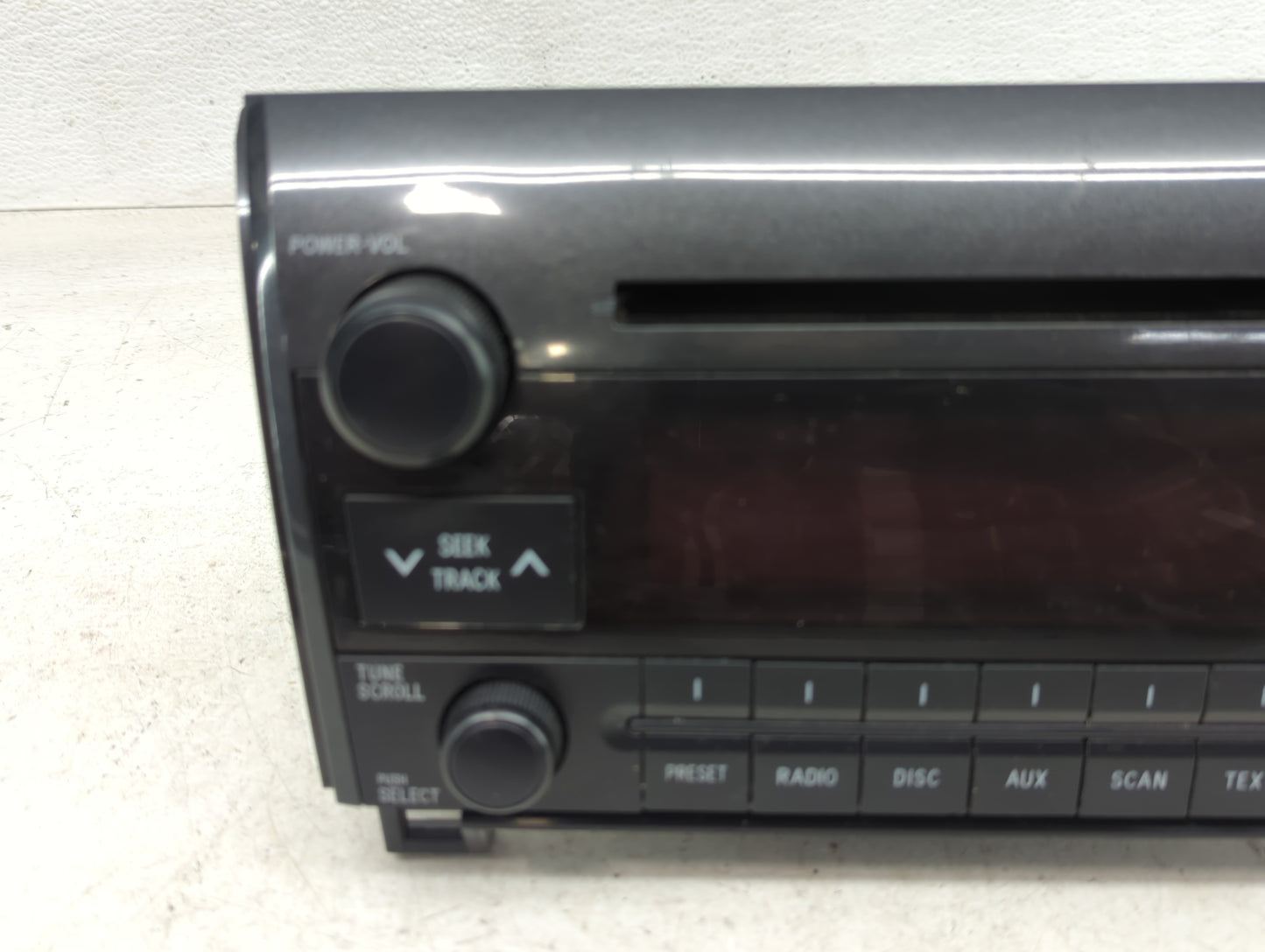 2010-2013 Toyota Tundra Radio AM FM Cd Player Receiver Replacement P/N:86120-0C290 Fits Fits 2010 2011 2012 2013 OEM Used Au