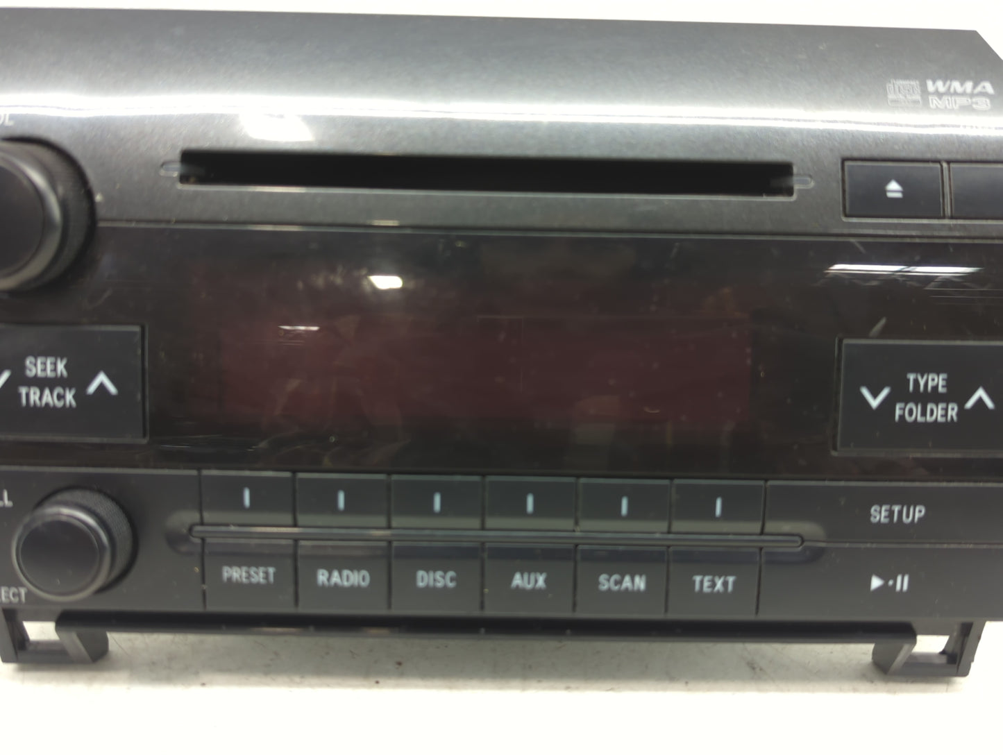 2010-2013 Toyota Tundra Radio AM FM Cd Player Receiver Replacement P/N:86120-0C290 Fits Fits 2010 2011 2012 2013 OEM Used Au
