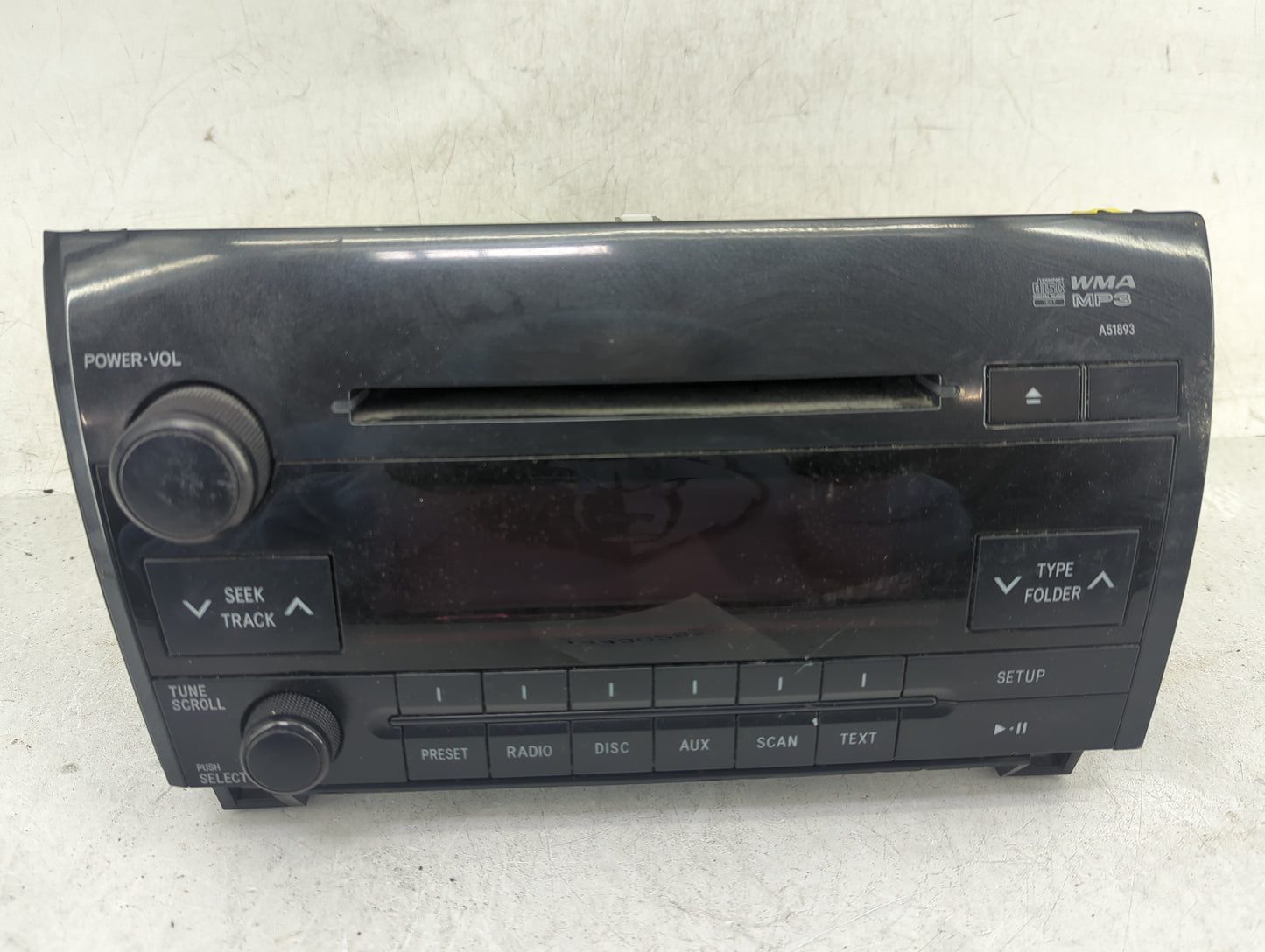 2010-2013 Toyota Tundra Radio AM FM Cd Player Receiver Replacement P/N:86120-0C290 CQ-FT1960X Fits Fits 2010 2011 2012 2013 