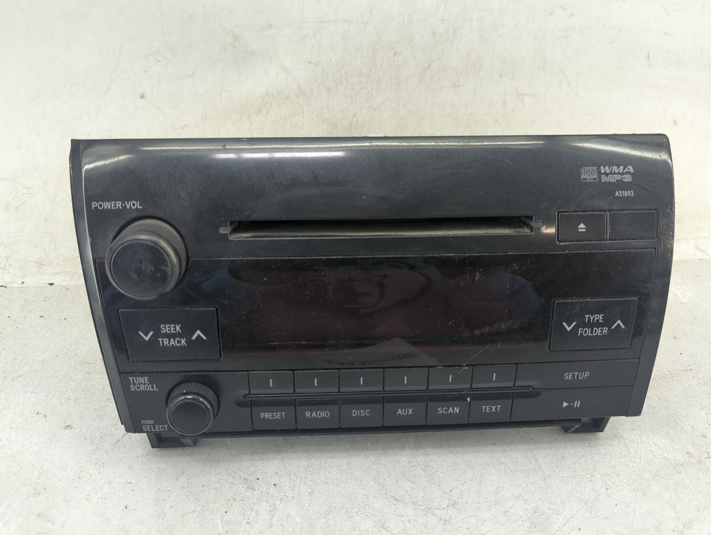 2010-2013 Toyota Tundra Radio AM FM Cd Player Receiver Replacement P/N:86120-0C290 CQ-FT1960X Fits Fits 2010 2011 2012 2013 