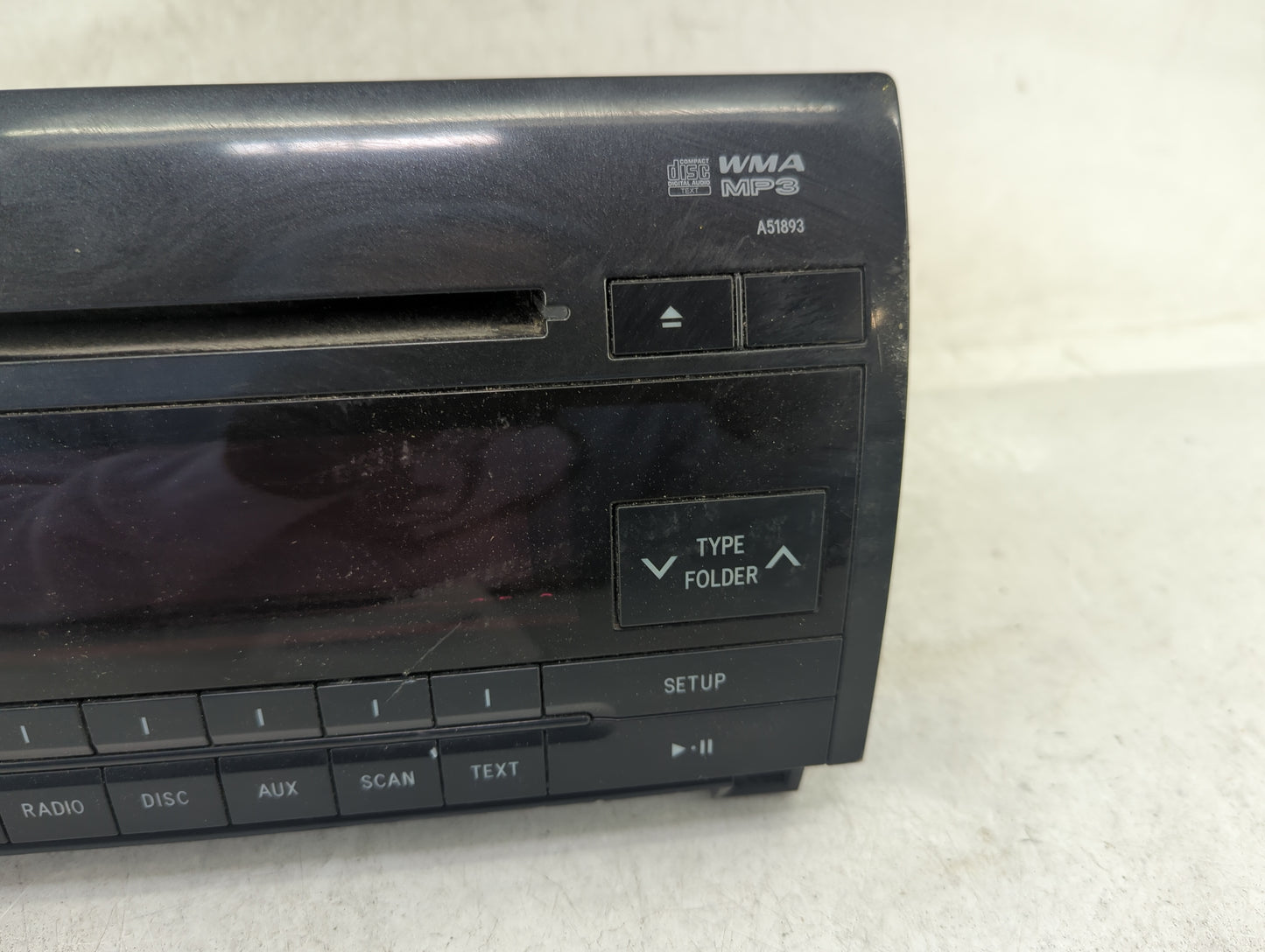 2010-2013 Toyota Tundra Radio AM FM Cd Player Receiver Replacement P/N:86120-0C290 CQ-FT1960X Fits Fits 2010 2011 2012 2013 
