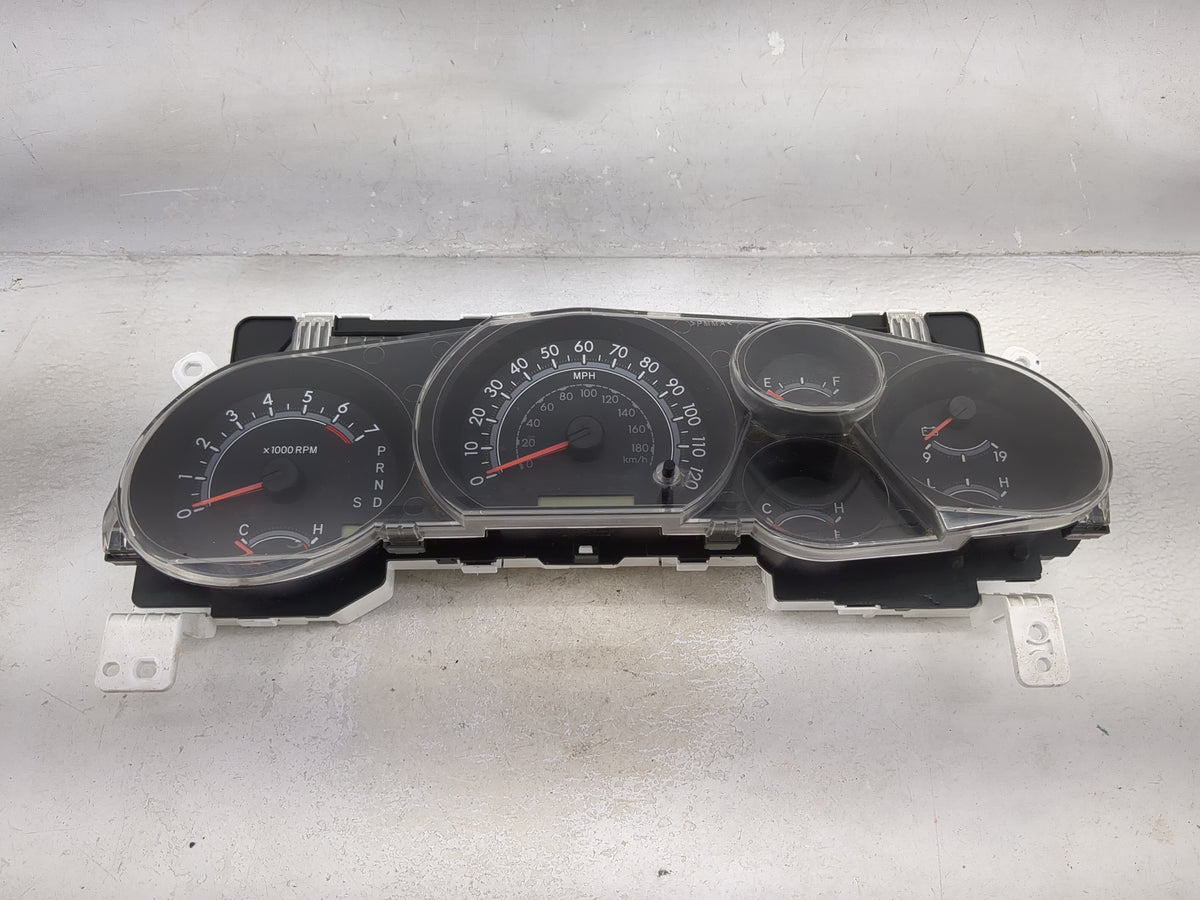 2011 Toyota Tundra Instrument Cluster Speedometer Gauges P/N:83800-0CE51 69140-970A Miles:150K Fits OEM Used Auto Parts - Oe
