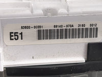 2011 Toyota Tundra Instrument Cluster Speedometer Gauges P/N:83800-0CE51 69140-970A Miles:150K Fits OEM Used Auto Parts - Oe