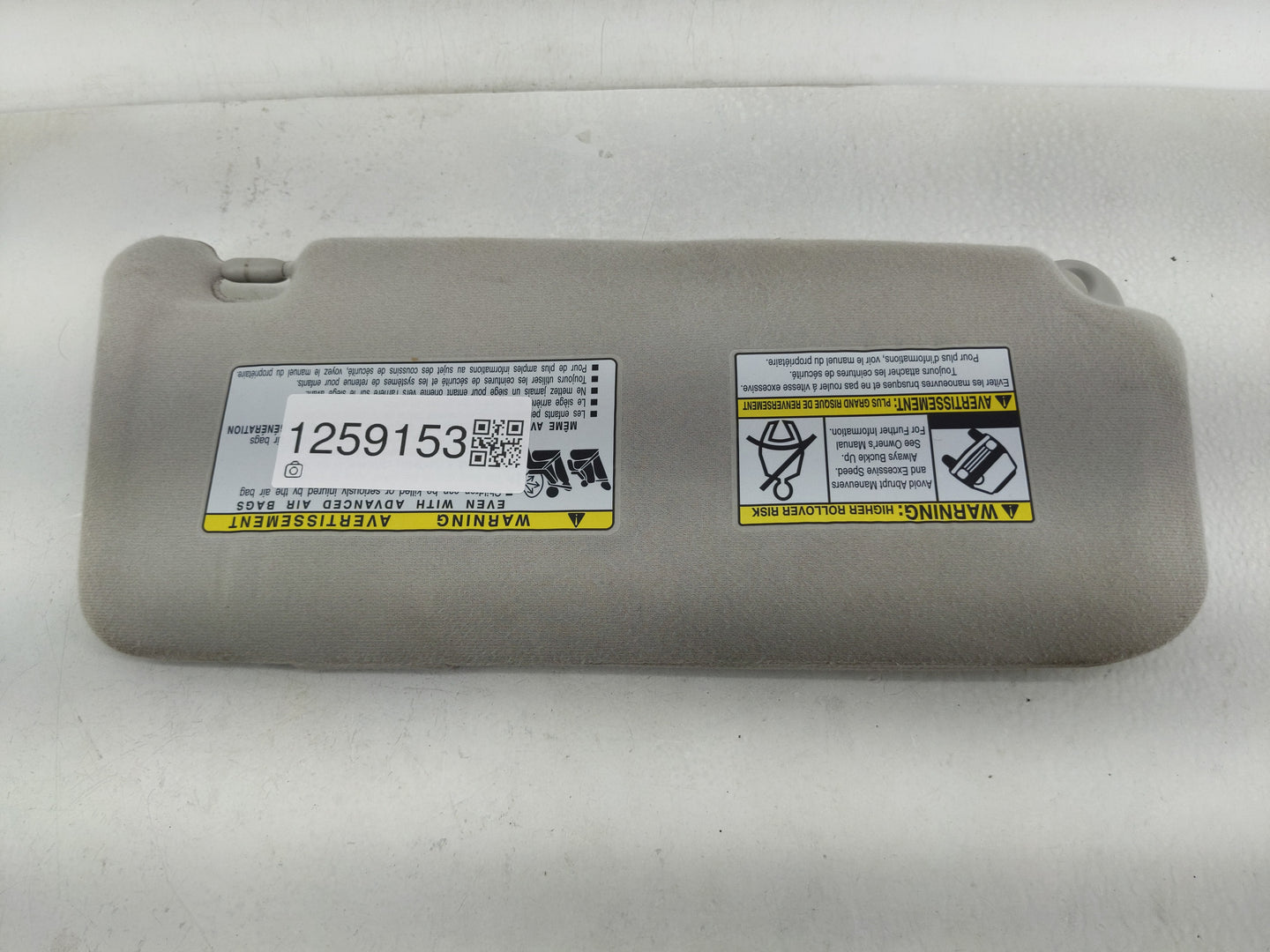 2009-2016 Toyota Venza Sun Visor Shade Replacement Driver Left Mirror Fits Fits 2009 2010 2011 2012 2013 2014 2015 2016 OEM 