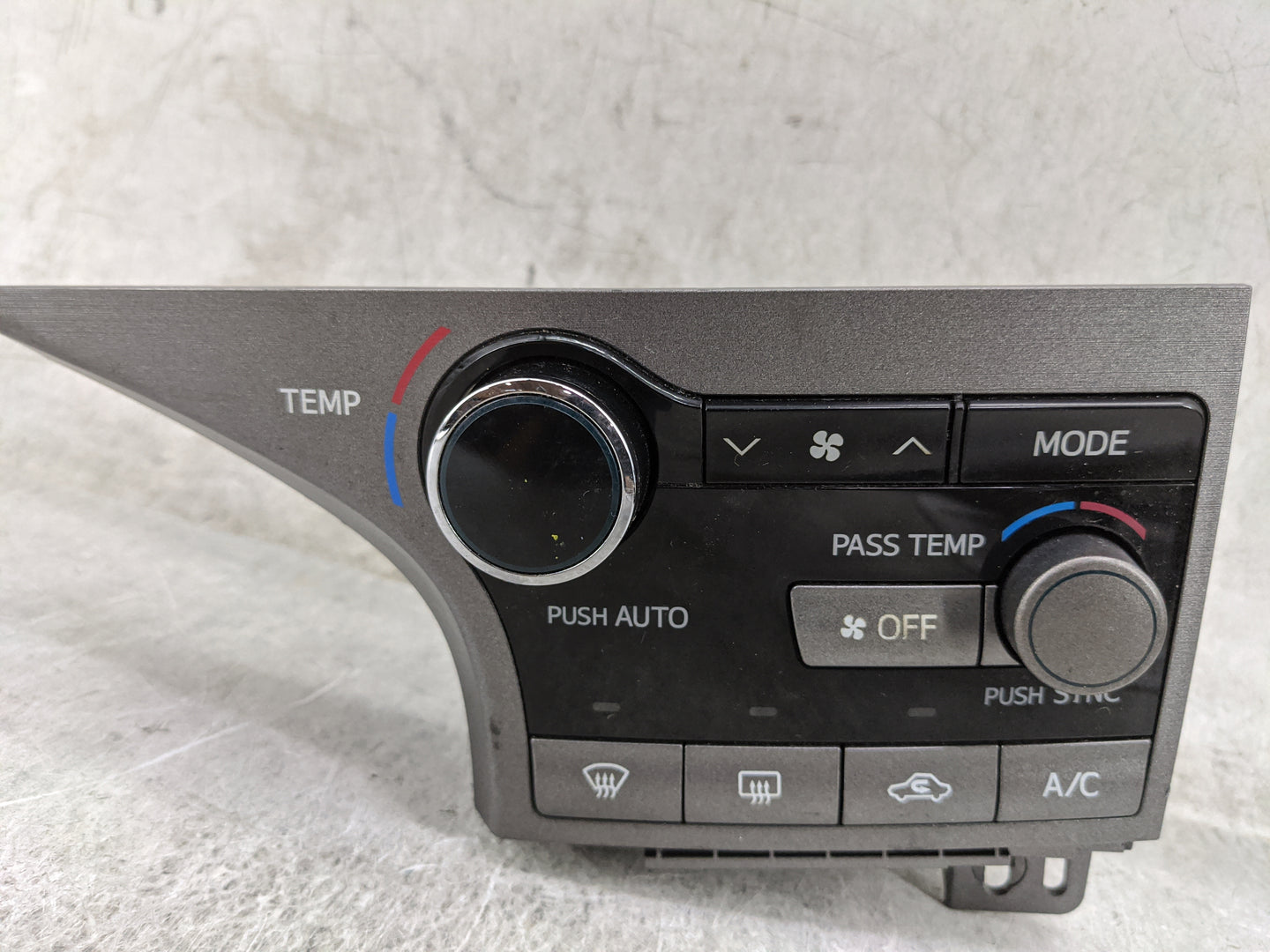 2009-2012 Toyota Venza Climate Control Module Temperature AC/Heater Replacement P/N:55900-0T021 MX146570-7591 Fits OEM Used 