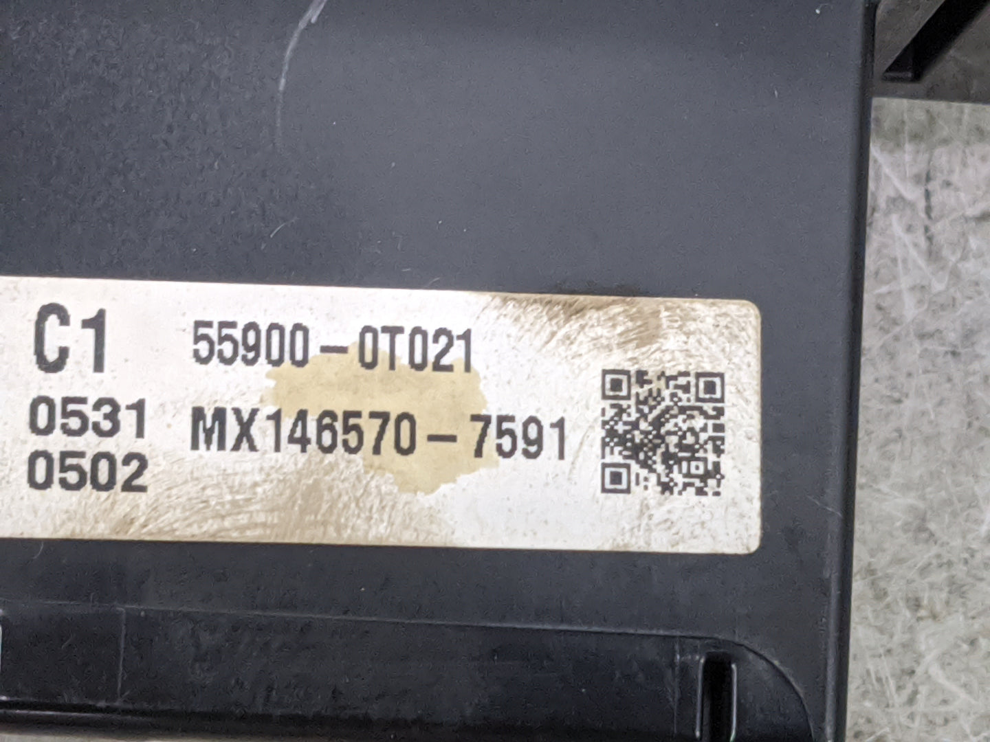 2009-2012 Toyota Venza Climate Control Module Temperature AC/Heater Replacement P/N:55900-0T021 MX146570-7591 Fits OEM Used 