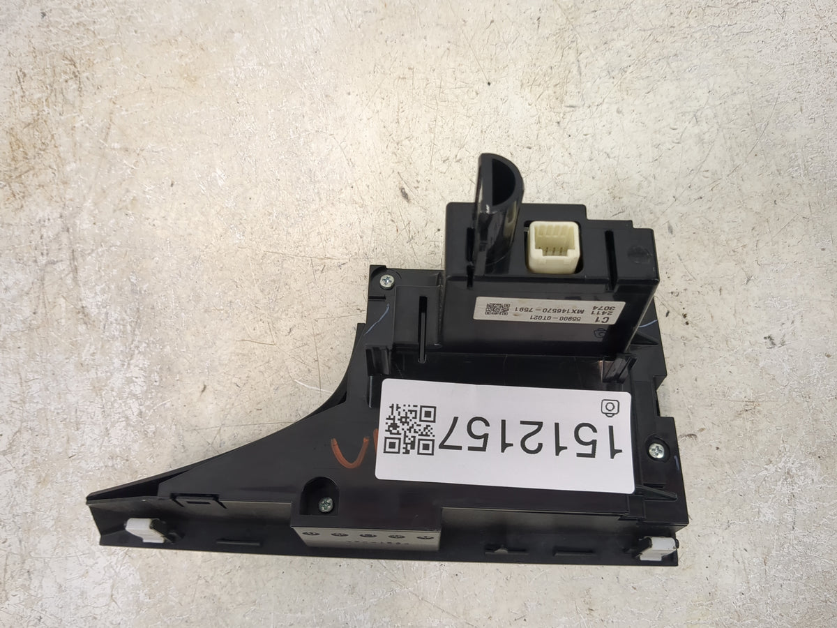 2009-2012 Toyota Venza Climate Control Module Temperature AC/Heater Replacement P/N:55900-0T021 MX146570-7591 Fits OEM Used 