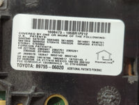 2011 Toyota Venza Overhead Roof Console - Oemusedautoparts1.com