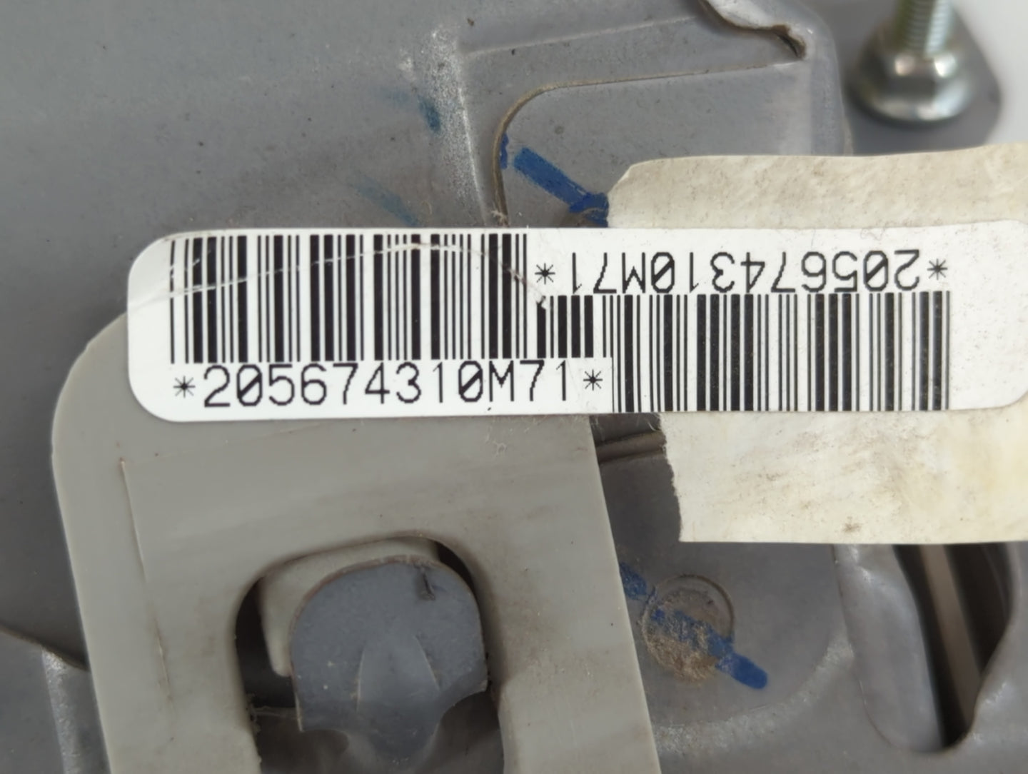 2009-2013 Toyota Venza Air Bag Passenger Right Dashboard OEM P/N:205674310M71 Fits Fits 2009 2010 2011 2012 2013 OEM Used Au