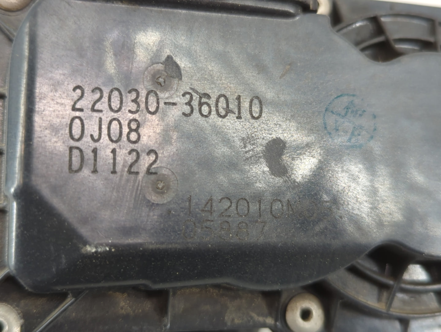 2009-2016 Toyota Venza Throttle Body P/N:22030-36010 Fits Fits 2009 2010 2011 2012 2013 2014 2015 2016 2017 2018 2019 OEM Us