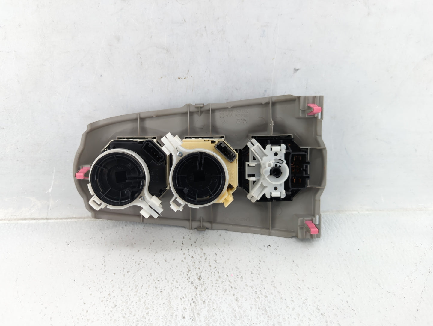 2009-2011 Toyota Yaris Climate Control Module Temperature AC/Heater Replacement P/N:55406-52120 55406-52200 Fits OEM Used Au