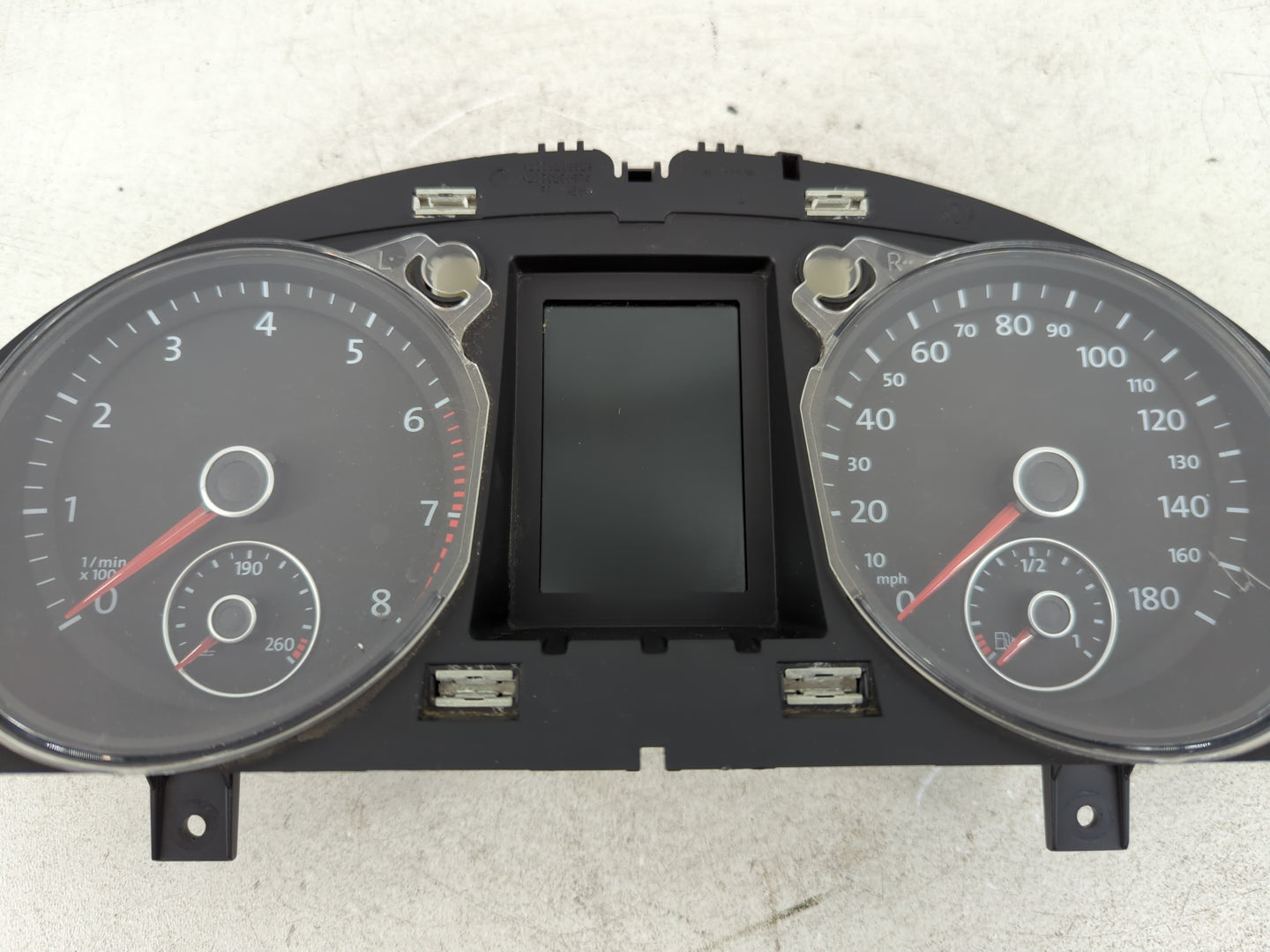 2010-2011 Volkswagen Cc Instrument Cluster Speedometer Gauges P/N:A2C53375945 Fits Fits 2010 2011 OEM Used Auto Parts - Oemu