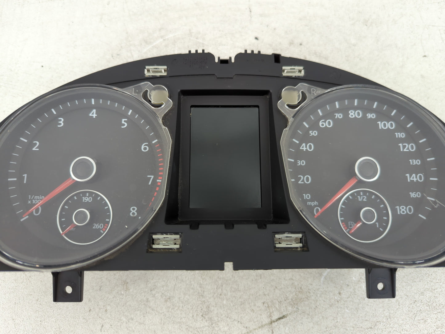2010-2011 Volkswagen Cc Instrument Cluster Speedometer Gauges P/N:A2C53375945 Fits Fits 2010 2011 OEM Used Auto Parts - Oemu