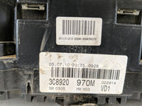 2011 Volkswagen Cc Instrument Cluster Speedometer Gauges P/N:3C8920970M 3C8 920 970M Fits OEM Used Auto Parts - Oemusedautop