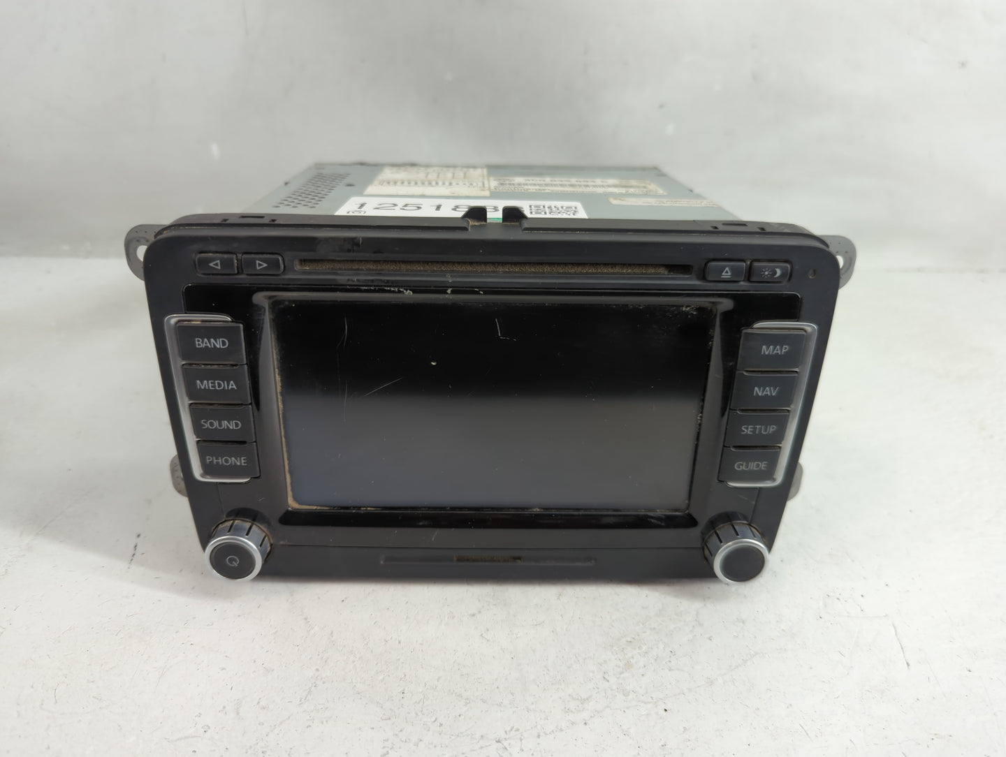 2009-2012 Volkswagen Cc Radio AM FM Cd Player Receiver Replacement P/N:3C0 035 684 C Fits Fits 2009 2010 2011 2012 OEM Used 