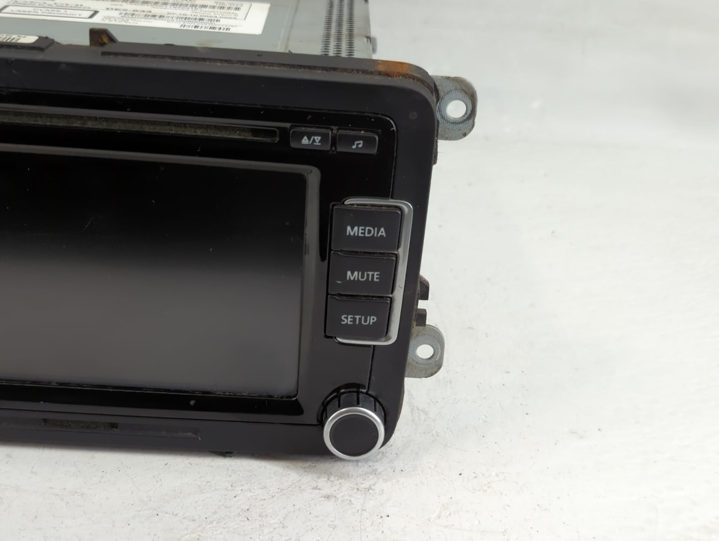 2009-2013 Volkswagen Cc Radio AM FM Cd Player Receiver Replacement P/N:1K0 035 180 AD Fits OEM Used Auto Parts - Oemusedauto