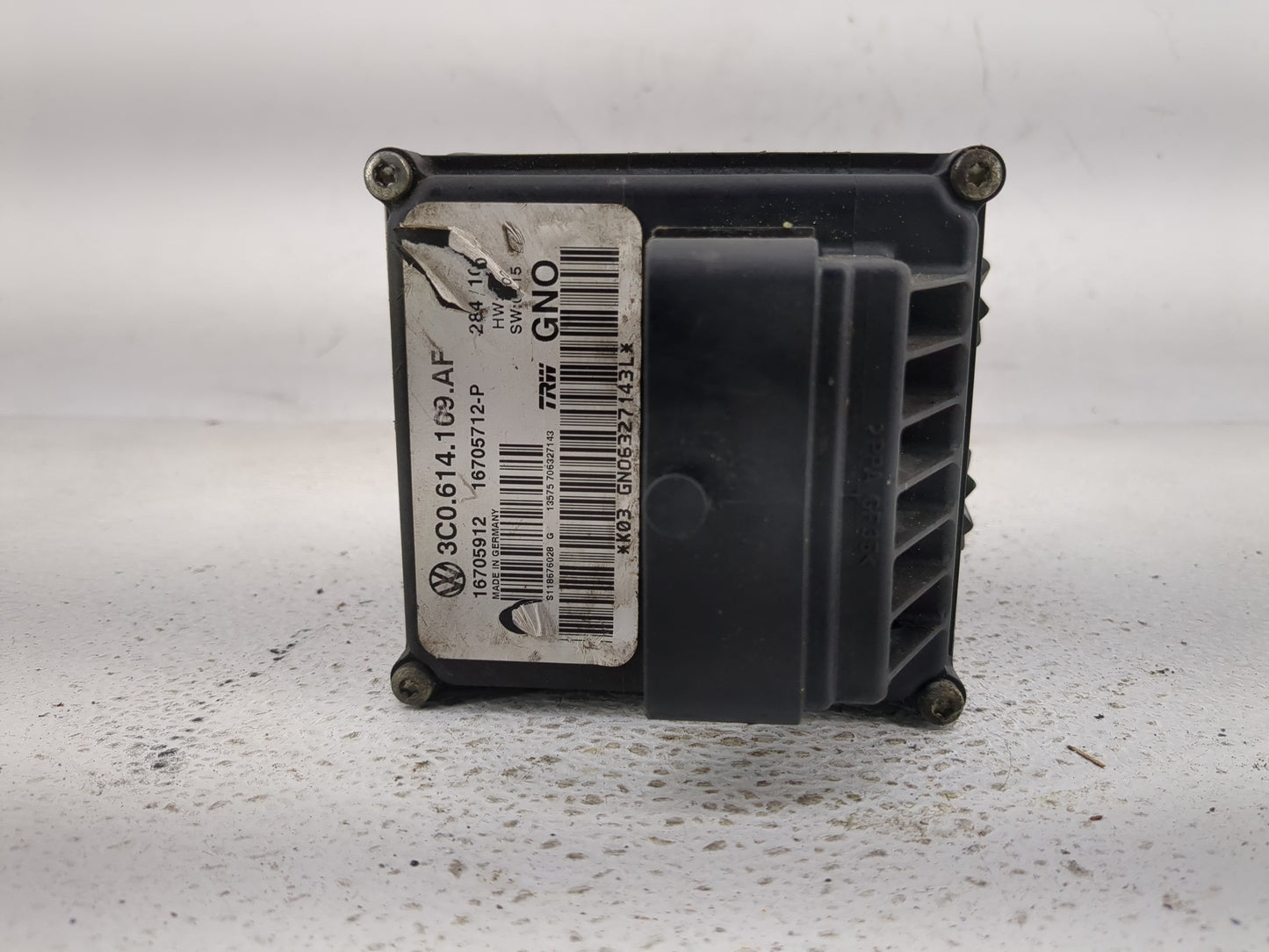 2009-2011 Volkswagen Cc ABS Pump Control Module Replacement P/N:16705712-P 16705912, 3C0 614 109 AF Fits Fits 2009 2010 2011