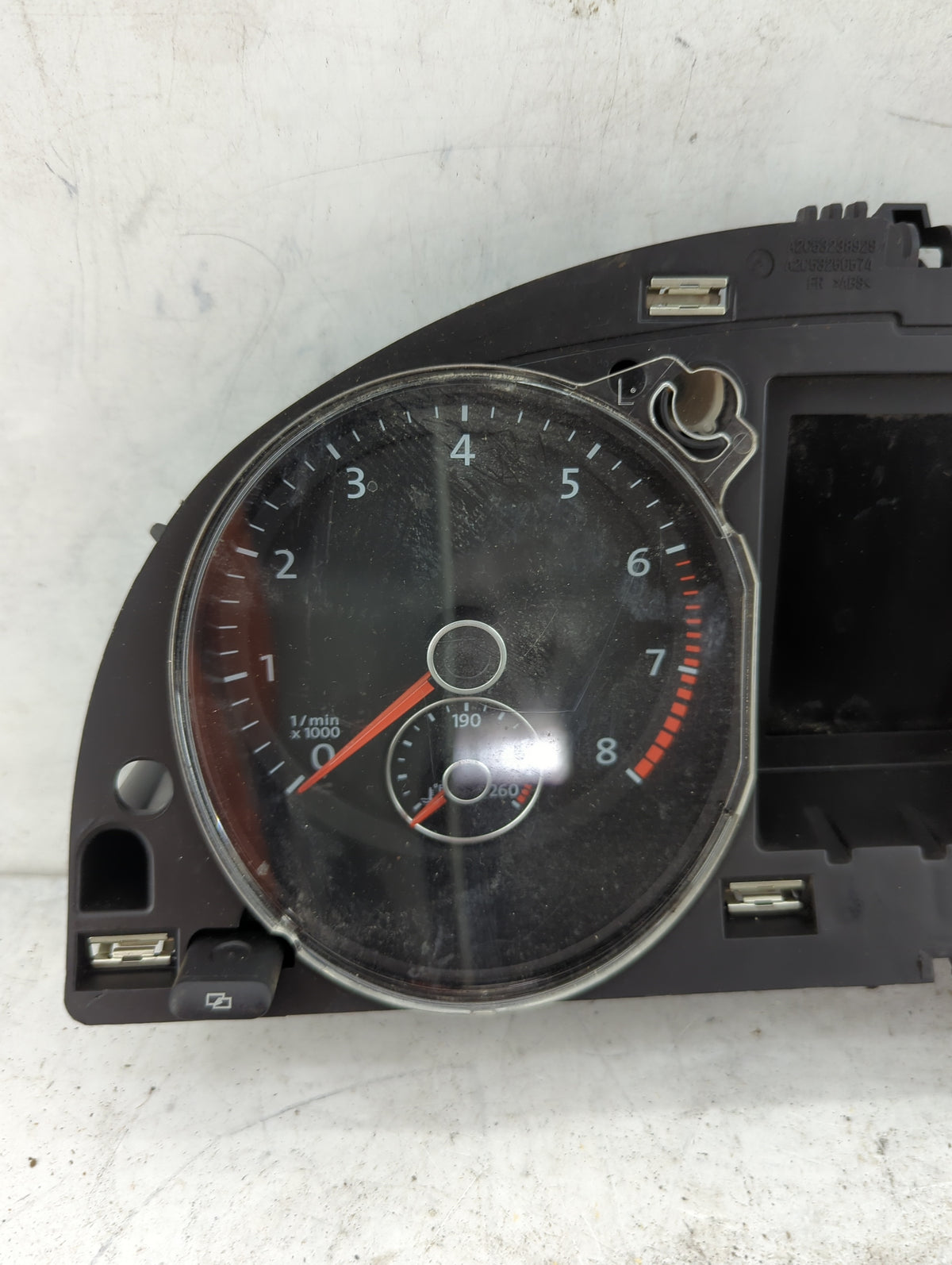 2010-2011 Volkswagen Cc Instrument Cluster Speedometer Gauges P/N:A2C53219792 A2C53375945 Miles: Fits Fits 2010 2011 OEM Use